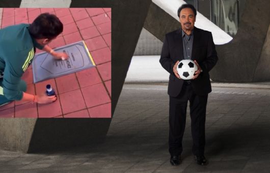 Hugo Sánchez sorprende al fan que limpió su placa del Atlético con inesperado detalle