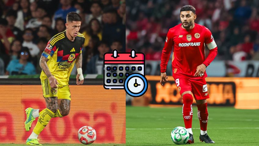 América vs Toluca HOY: Alineaciones y dónde ver el juego de la Jornada 15 en Liga MX