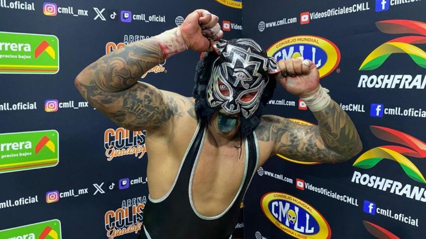 Black Tiger advierte a Máscara Dorada y Hechicero en el CMLL: "Me quiero sacar la espinita"