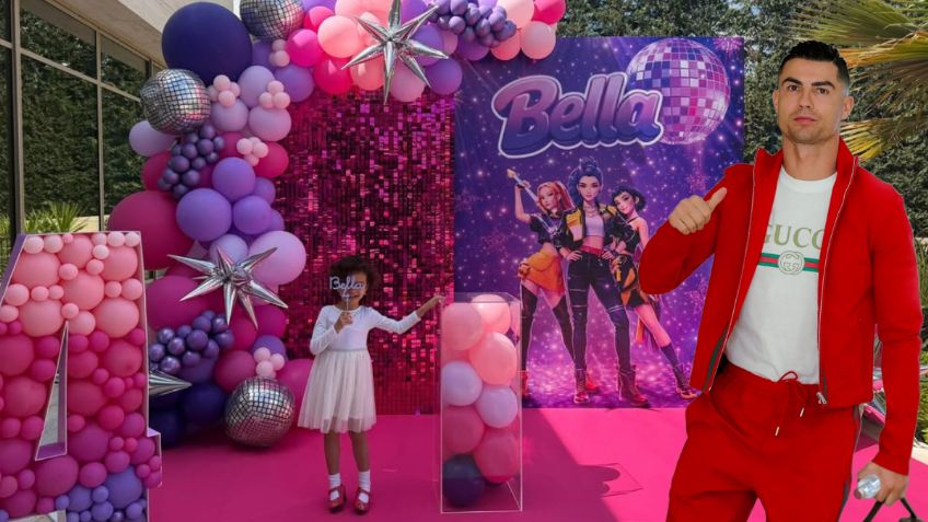 Cristiano Ronaldo celebra el cumpleaños de su hija Bella: ¡Al estilo Las Guerreras K-pop!