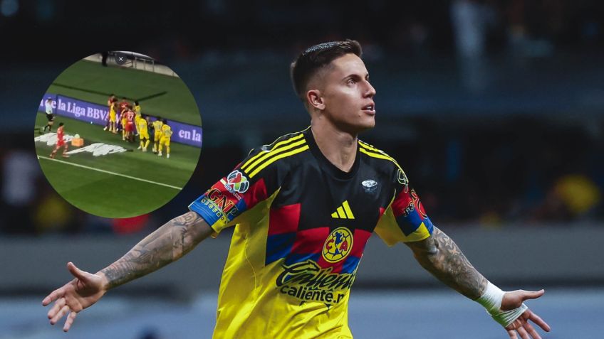 ¡Candente! Con bronca incluida, Brian Rodríguez acabó con Toluca en victoria del América