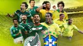 Foto ilustrativa de la nota titulada: México vs Brasil: Los 3 mejores momentos del partido de leyendas en el Estadio Azteca