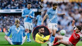 Foto que representa a Haaland rescata al City y oculta el fallo de Donnarumma ante Arsenal por la Premier League