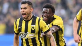 Foto que representa a Orbelín Pineda deslumbra con AEK Atenas: anotó GOL y brindó asistencia ante PAOK | VIDEO