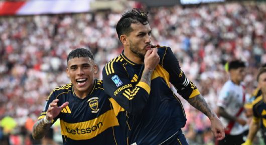 Leandro Paredes da agónica victoria a Boca Juniors en el Superclásico ante River Plate