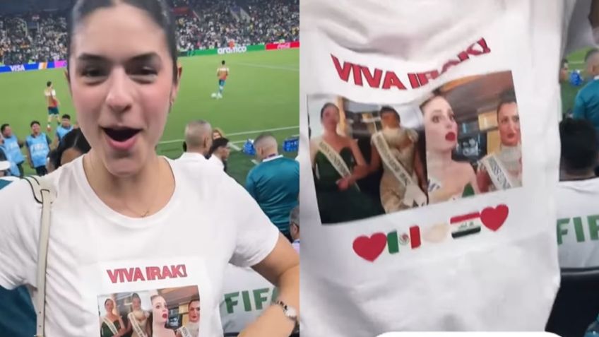 ¿Quién es Hanin Al Qoreishy, Miss Universo Irak, que asistió al Repechaje Mundial 2026 en Monterrey?