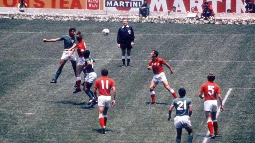 México 1970, el primer Mundial donde se usaron las tarjetas amarillas y rojas