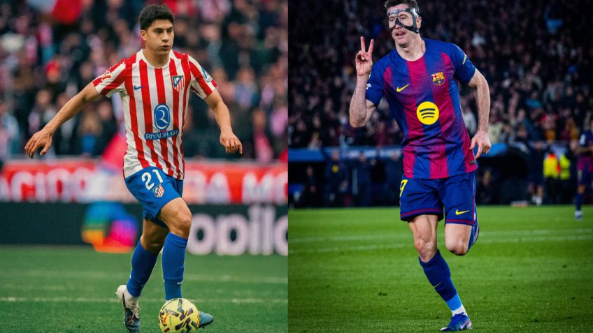 ¿Dónde ver a Obed Vargas en el Atlético de Madrid vs Barcelona del sábado 4 de abril?