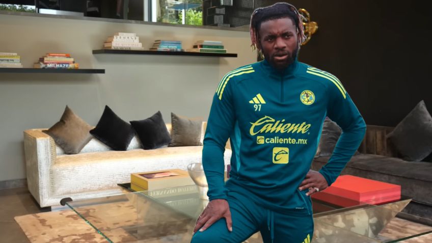 Así lucía la excéntrica mansión de Allan Saint-Maximin, exfigura del América, en CDMX | VIDEO