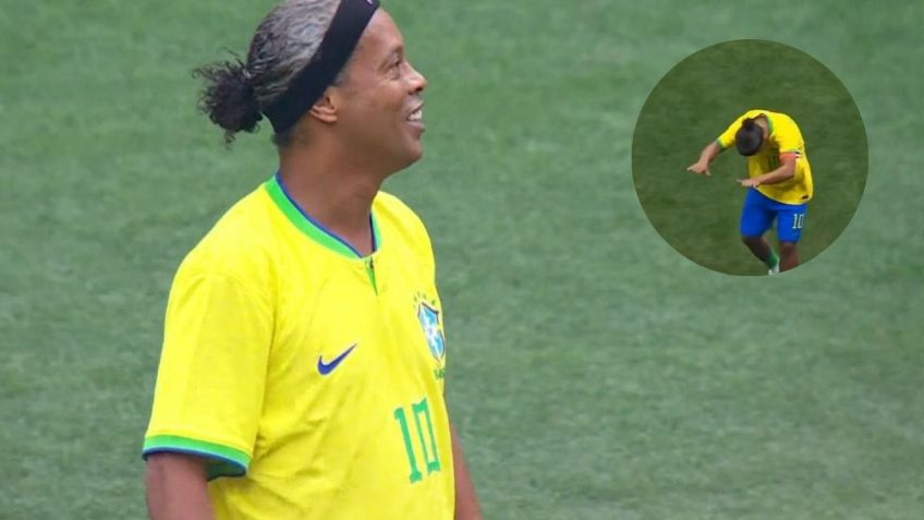 Ronaldinho se rinde ante México tras impactante ovación en el Azteca: “Lindos recuerdos”