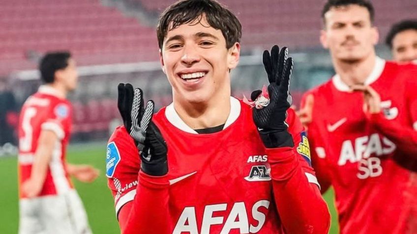 Mateo Chávez recuerda a Chivas tras ser campeón con AZ Alkmaar: “Lo hace especial”