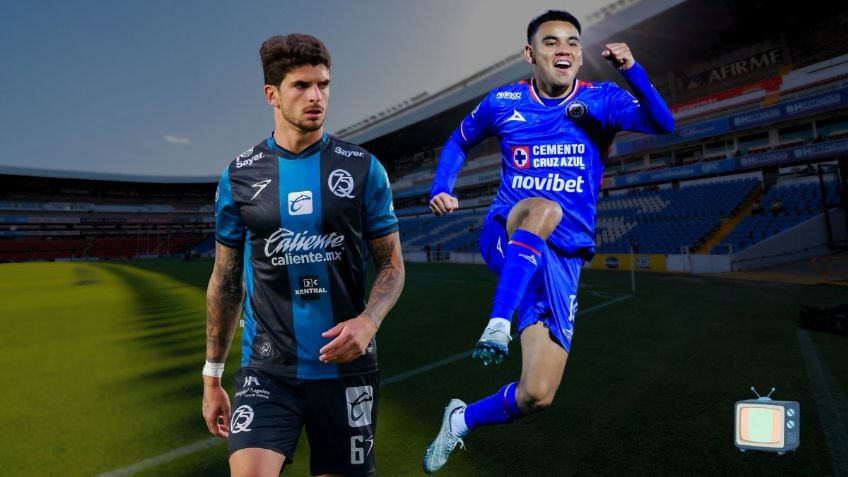 ¿Dónde ver Querétaro vs Cruz Azul HOY 21 de abril? Canal y horario para la Jornada 16
