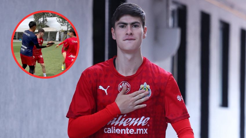 Hormiga González recibe ‘pastelazo’ en Chivas y festeja su cumpleaños 23 | VIDEO