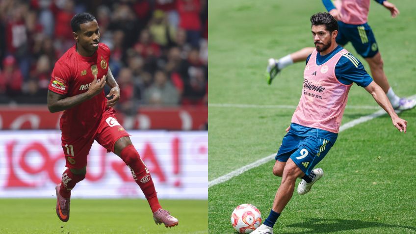 ¿Cuántos juegos se perderán Helinho y Henry Martín tras la bronca del América vs Toluca?