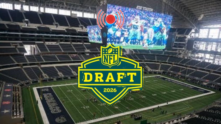 ¿A qué hora y dónde ver el Draft de la NFL 2026 EN VIVO el jueves 23 de abril?