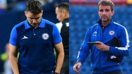 Foto que representa a ¿Nicolás Larcamón se va de Cruz Azul? Directiva analizaría su futuro a días de la Liguilla