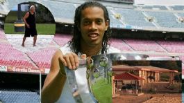 Foto que representa a ¿Cómo es la lujosa mansión con granja de Ronaldinho?