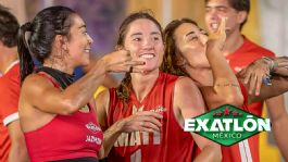 Foto que representa a Exatlón México: Rojos imparables defienden la Villa 360; aprovechan problemas internos de los azules