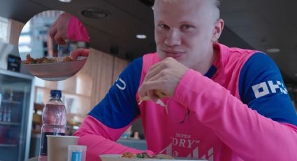 ¡Haaland, hermano, ya eres mexicano! Captan al noruego comiendo tacos | VIDEO