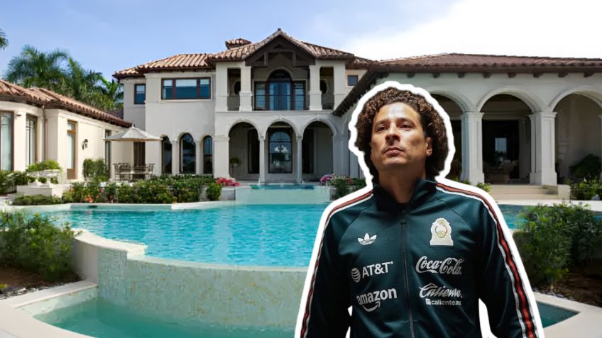 Así lucía la lujosa mansión de Guillermo Ochoa en CDMX valuada en 33 millones