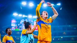Foto que representa a Diana Ordoñez luce con doblete en goleada de Tigres a Rayadas; adiós al liderato | VIDEO