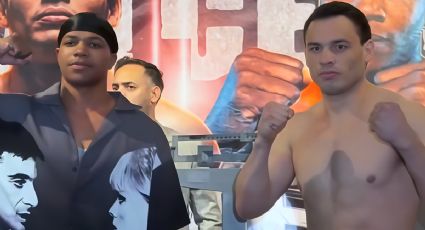 Julio César Chávez Jr. y John Caicedo cumplen con el peso; están listos para mañana