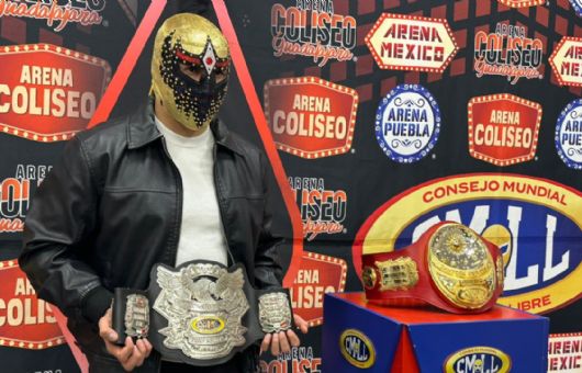 Máscara Dorada quiere hacer historia con el Campeonato Universal del CMLL: "Muy pocos tienen dos"