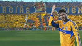 Foto que representa a ¿Adiós, Gignac? El emotivo homenaje de 'despedida' de la afición de Tigres en El Volcán