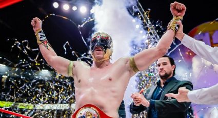 CMLL: Máscara Dorada, 2 veces Campeón Universal en el 70 Aniversario de la Arena México