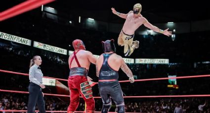 Máscara Dorada rompe en llanto tras consagrarse en el CMLL: "Cumplo mi sueño de niño"