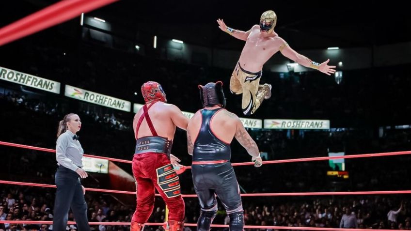 Máscara Dorada rompe en llanto tras consagrarse en el CMLL: "Cumplo mi sueño de niño"