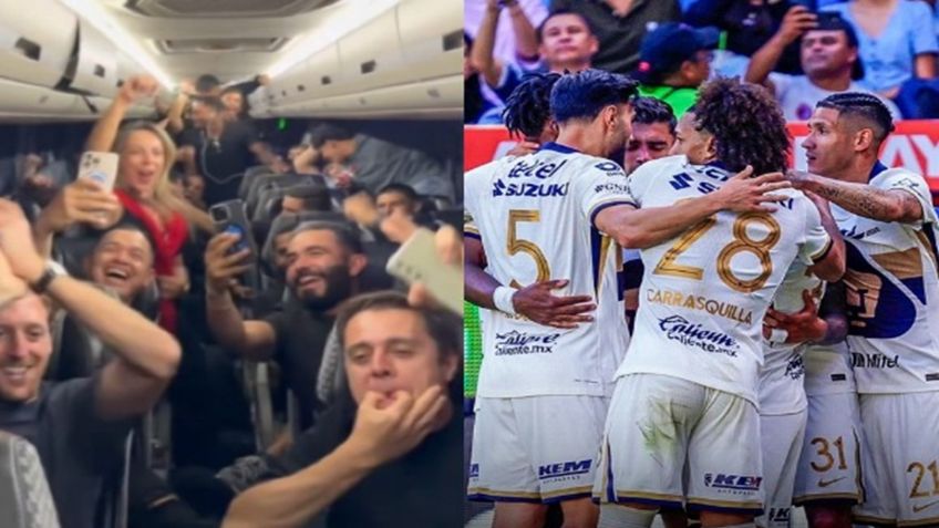 Así celebró Pumas al enterarse de su liderato en la Liga MX tras torneo histórico | VIDEO