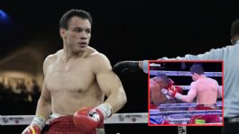 Foto que representa a Así fue el impactante KO con el que Julio César Chávez Jr. ganó en su regreso | VIDEO