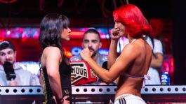 Foto que representa a Alana Flores vs Flor Vigna HOY 26 de abril: Dónde ver la pelea estelar de Supernova 2026