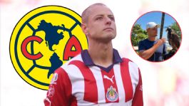 Foto que representa a ¿Chicharito lanza guiño al América? La razón por la que posó con un águila en redes sociales