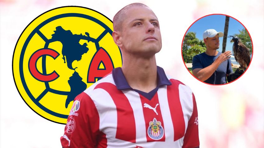 ¿Chicharito lanza guiño al América? La razón por la que posó con un águila en redes sociales