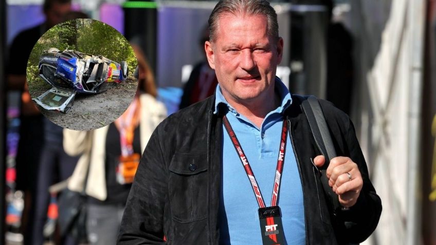 Padre de Max Verstappen vuelca su auto en plena competencia; ¿Cuál es su estado de salud?