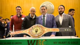 Foto que representa a Así es el cinturón 'Tollan Tlatequi' del CMB para la Benavidez vs Zurdo; ¿qué significa?