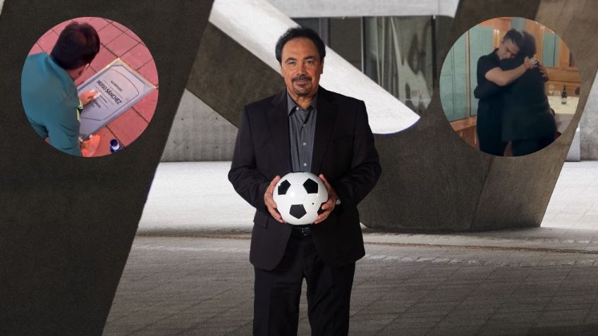 El inesperado regalo de Hugo Sánchez al fan que limpió su histórica placa del Atlético de Madrid