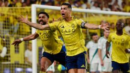 Foto que representa a ¡Imparable! Cristiano Ronaldo anotó su gol 970 en victoria del Al-Nassr; acechan el título