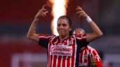 Foto ilustrativa de la nota titulada: Licha Cervantes ya es la histórica goleadora de Chivas; superó a Omar Bravo con gol ante Pachuca