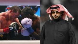 Foto que representa a Turki Al-Sheikh manda mensaje directo a Terence Crawford: "Queremos la revancha con Canelo"