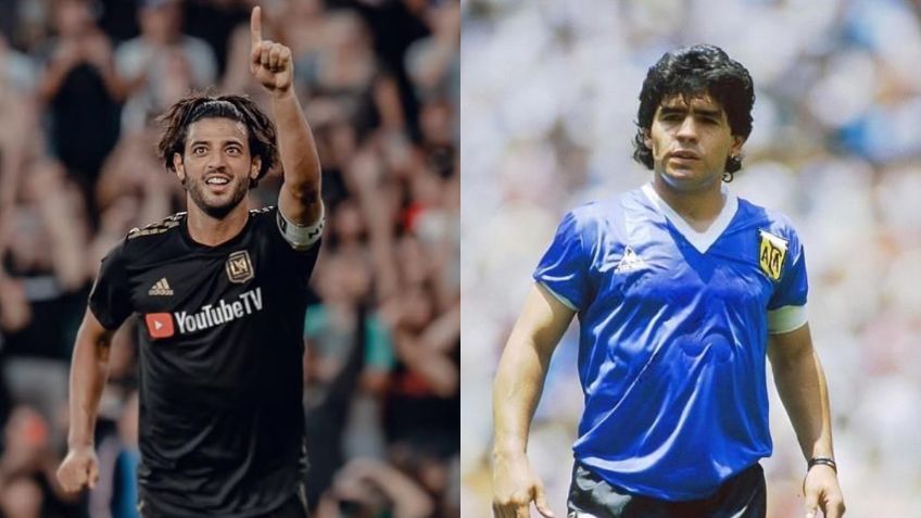 Colocan a Carlos Vela a la altura de la mejor versión histórica de Diego Armando Maradona