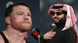 Foto que representa a ¿Peligra la pelea de Canelo Álvarez en Arabia Saudita? Turki Al-Sheikh lo aclara