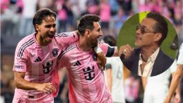Foto que representa a Lionel Messi con gol y Marc Anthony inauguran el nuevo Estadio del Inter Miami | VIDEOS