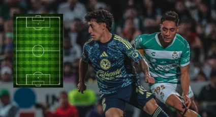 La razón por la que el Club América realizó 6 cambios ante Santos en Liga MX