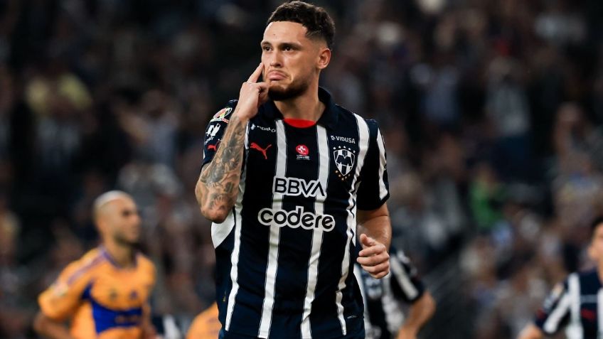 Lucas Ocampos aclara polémico gesto con Rayados: “No fue dirigido hacia la afición”
