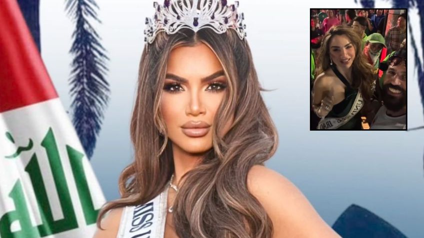 Ella es la Miss Universo Irak que sorprendió a Monterrey en el Repechaje del Mundial 2026
