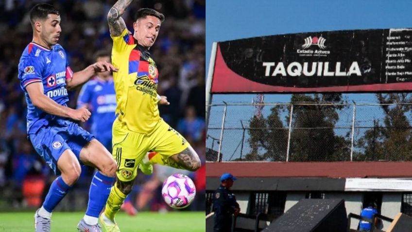 ¿Cuánto cuestan los boletos para el América vs Cruz Azul del 11 de abril en el Estadio Azteca?