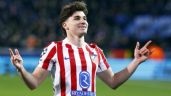 Foto ilustrativa de la nota titulada: Champions League: Atlético logra triunfo histórico ante Barcelona con GOLAZO de Julián Álvarez